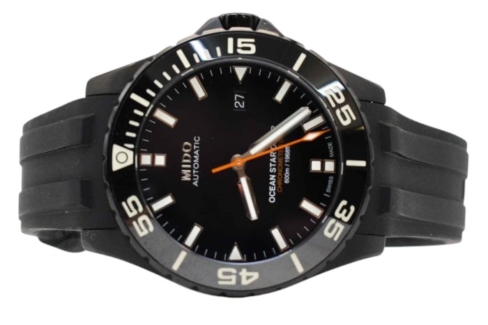 MIDO Ocean Star 潛水錶實拍圖，600米防水深度運動錶推薦